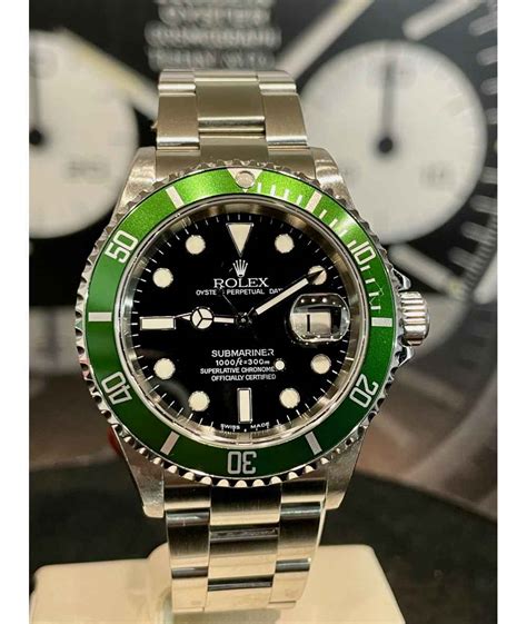 garanzia rolex ghiera verde del 2004|rolex submariner verde.